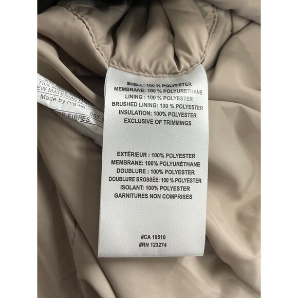 Lolë Women's Black Hooded Jacket Stylish Winter Outerwear Fully Lined Sz XXL - Picture 10 of 11